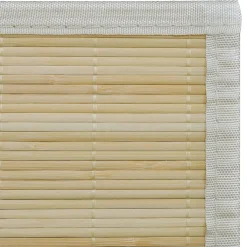 vidaXL Tapijt rechthoekig 80x200 cm bamboe naturel