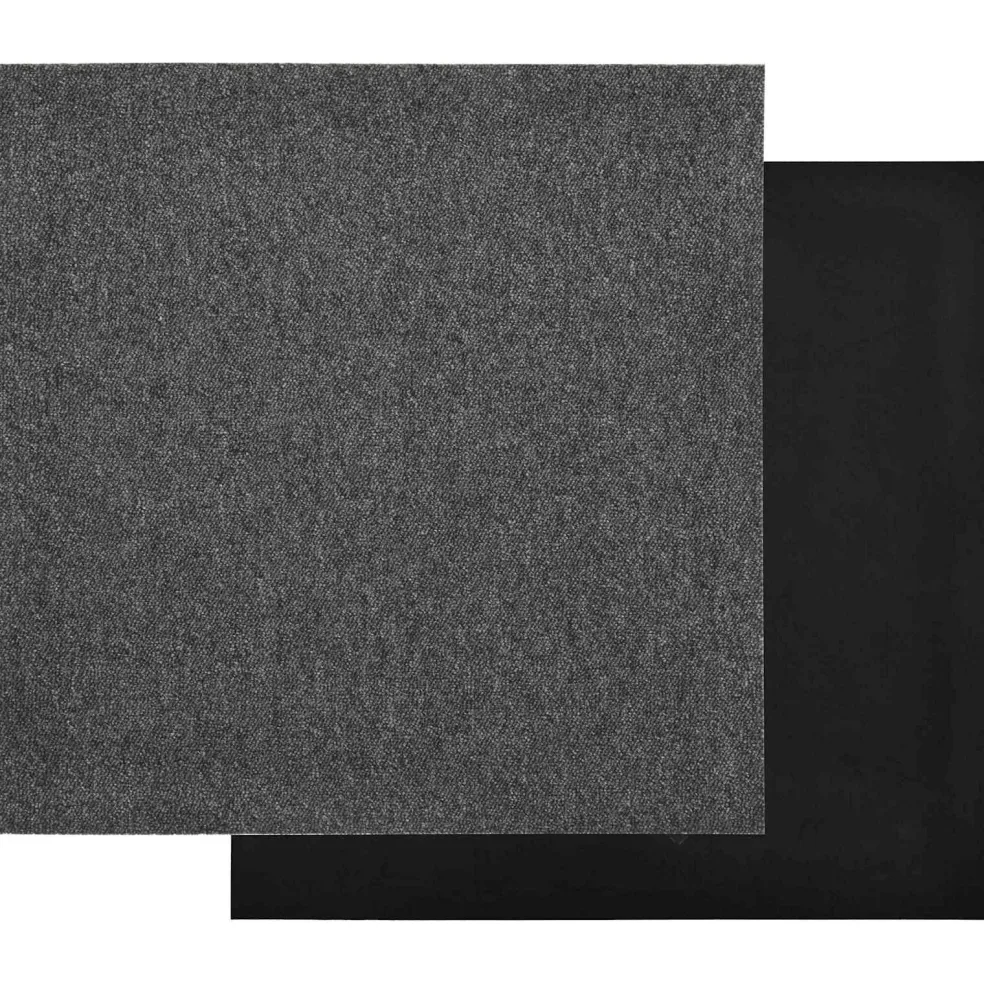 vidaXL Tapijt 20 st Antraciet 50 x 50 cm 100% Polypropyleen