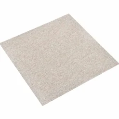 vidaXL Tapijt 20 st Licht Beige 50 x 50 cm 100% Polypropyleen