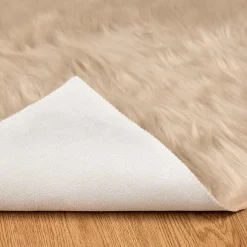 vidaXL Tapijt van imitatie TAFALLA Beige 60 x 110 cm Polyester