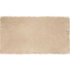 vidaXL Tapijt van imitatie TAFALLA Beige 60 x 110 cm Polyester