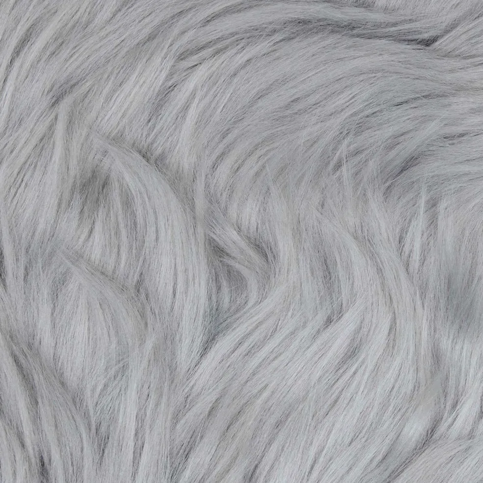vidaXL Tapijt van imitatie TAFALLA Grijs 60 x 110 cm Polyester