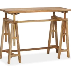 vidaXL Tekentafel 116x50x76 cm massief mangohout