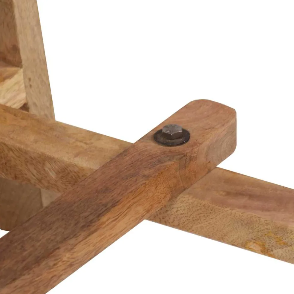 vidaXL Tekentafel 116x50x76 cm massief mangohout