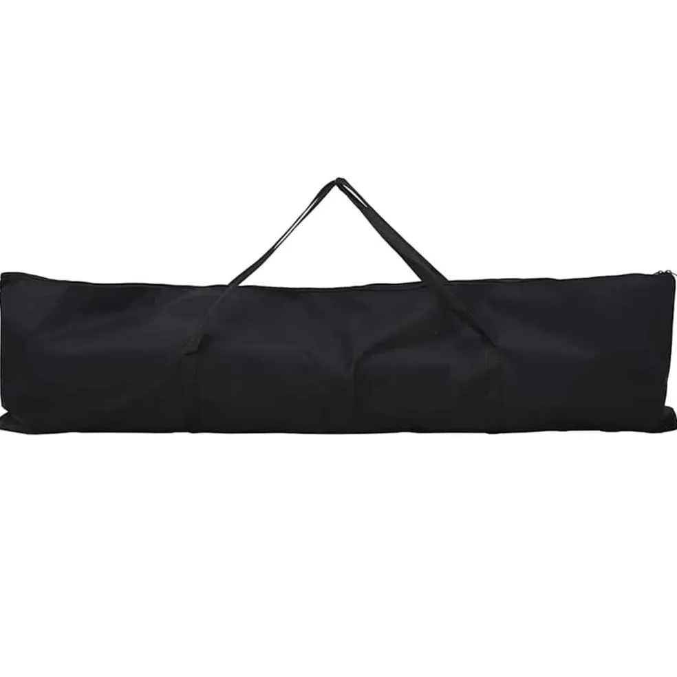 vidaXL Tennisnet Zwart en Rood 301 x 90,5 x 87 cm Polyester