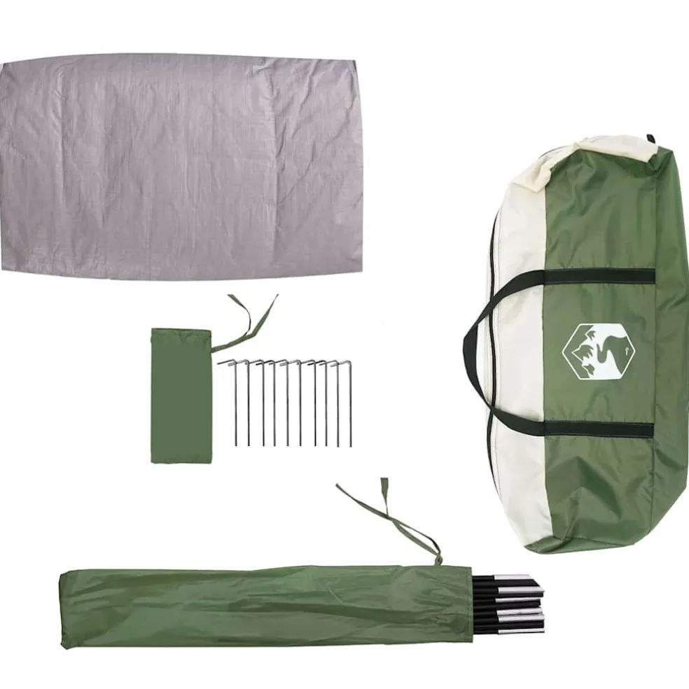vidaXL Tent Groen 268 x 240 x 191 cm Polyester Waterdicht