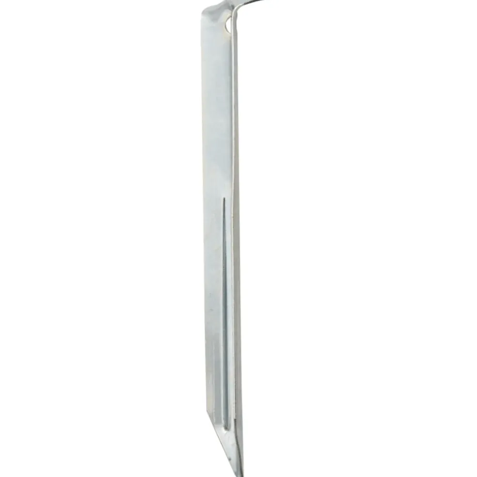 vidaXL Tentharingen 24 st Ø20 mm 17 cm gegalvaniseerd staal