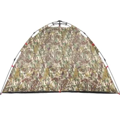 vidaXL Tent 4-persoons snelontgrendeling camouflage
