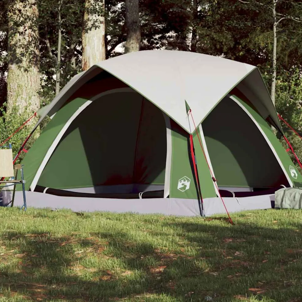 vidaXL Tent 5-persoons waterdicht blauw