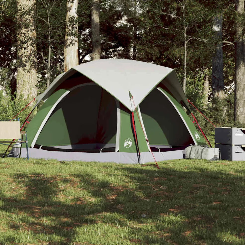 vidaXL Tent 5-persoons waterdicht blauw