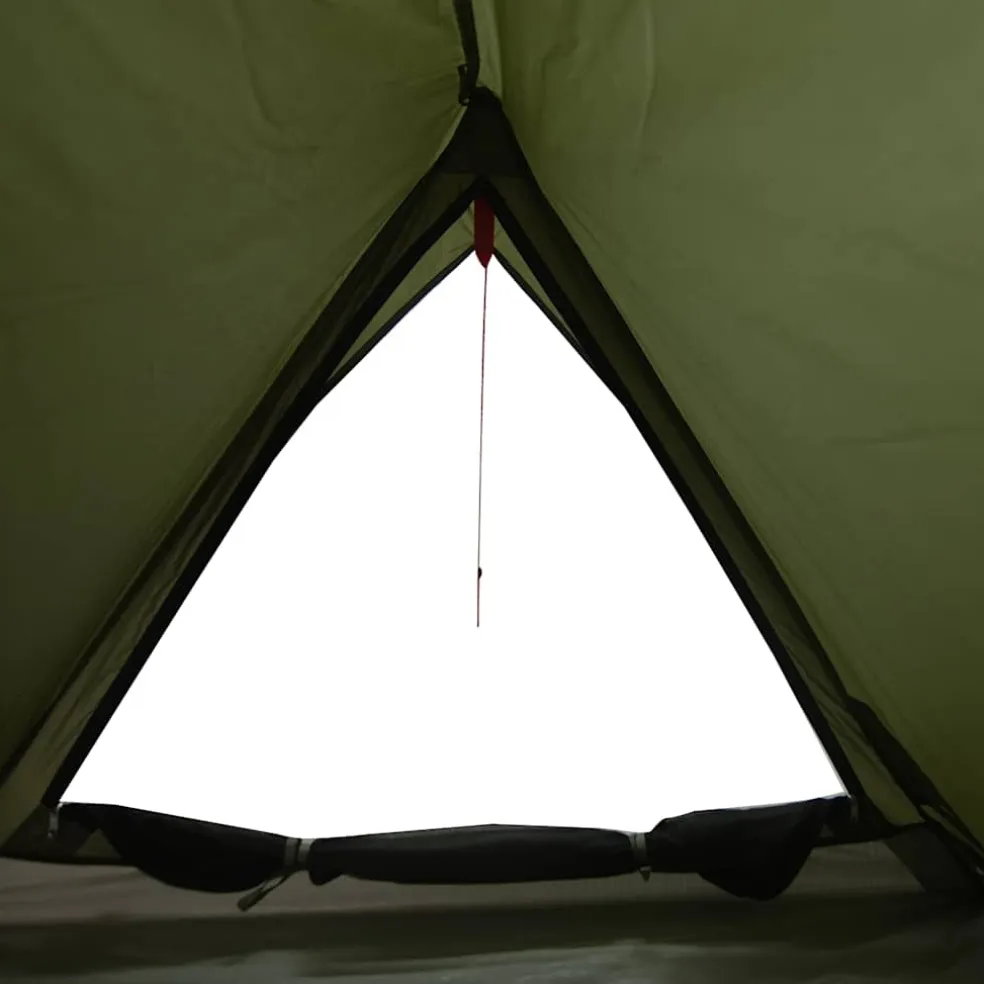 vidaXL Tent 2-persoons waterdicht olijfgroen
