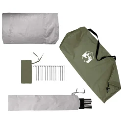vidaXL Tent 2-persoons waterdicht olijfgroen