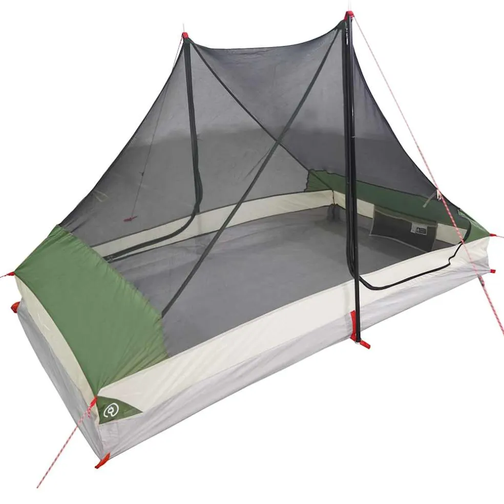 vidaXL Tent 2-persoons waterdicht groen