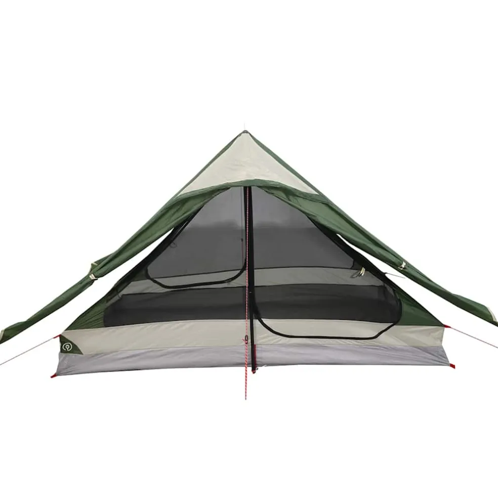 vidaXL Tent 2-persoons waterdicht groen