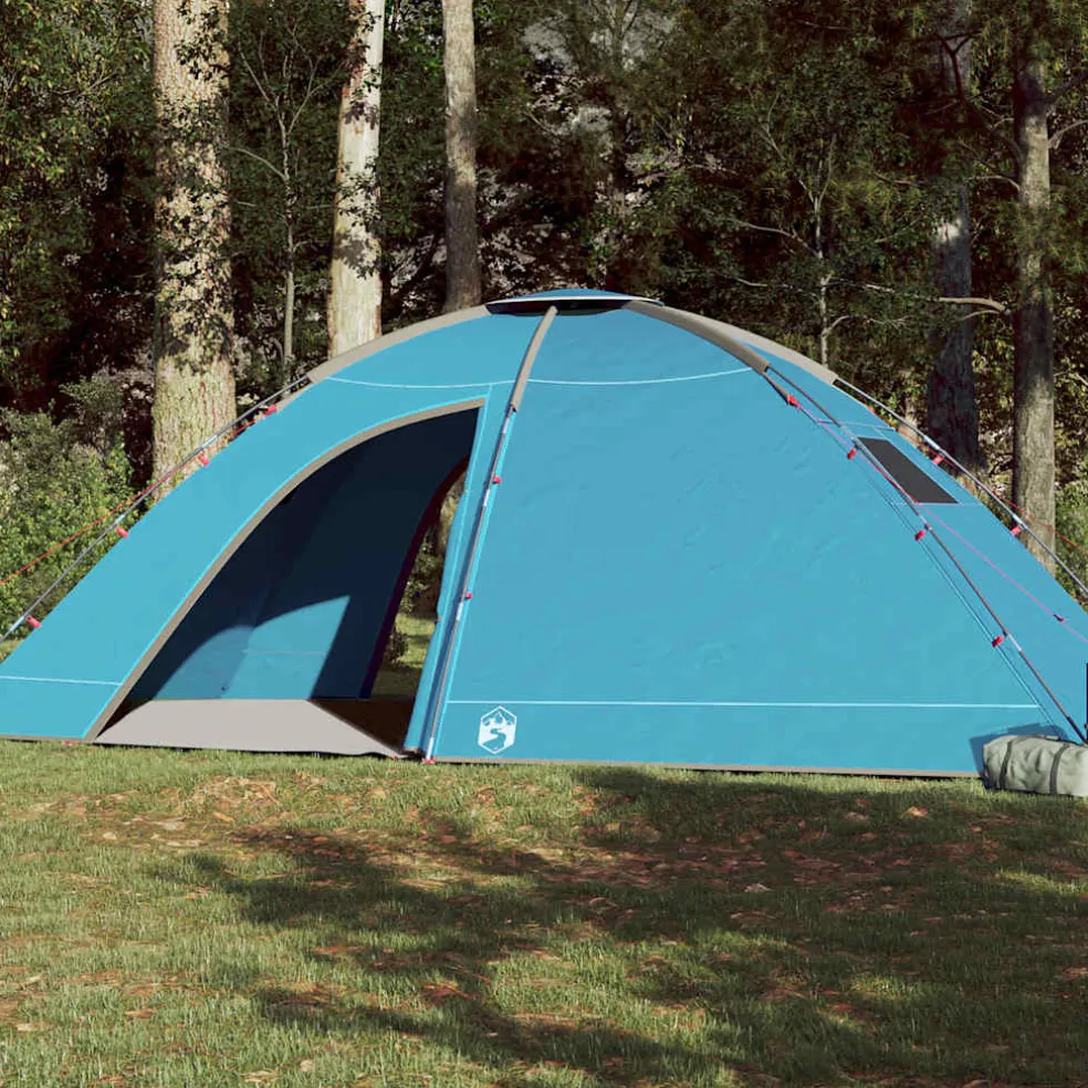 vidaXL Tent 8-persoons waterdicht blauw