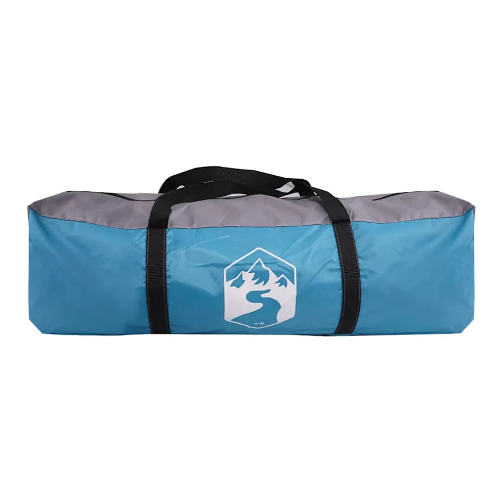 vidaXL Tent 8-persoons waterdicht blauw