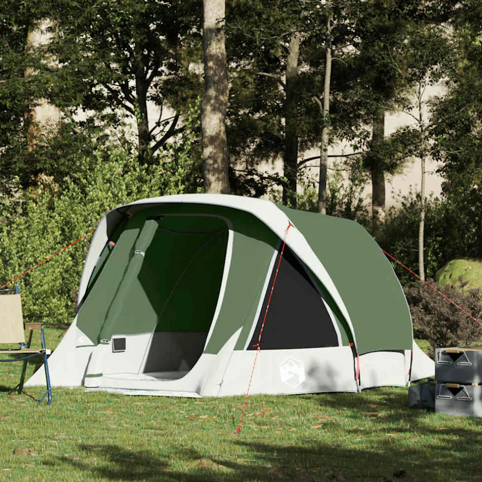 vidaXL Tent 4-persoons waterdicht groen