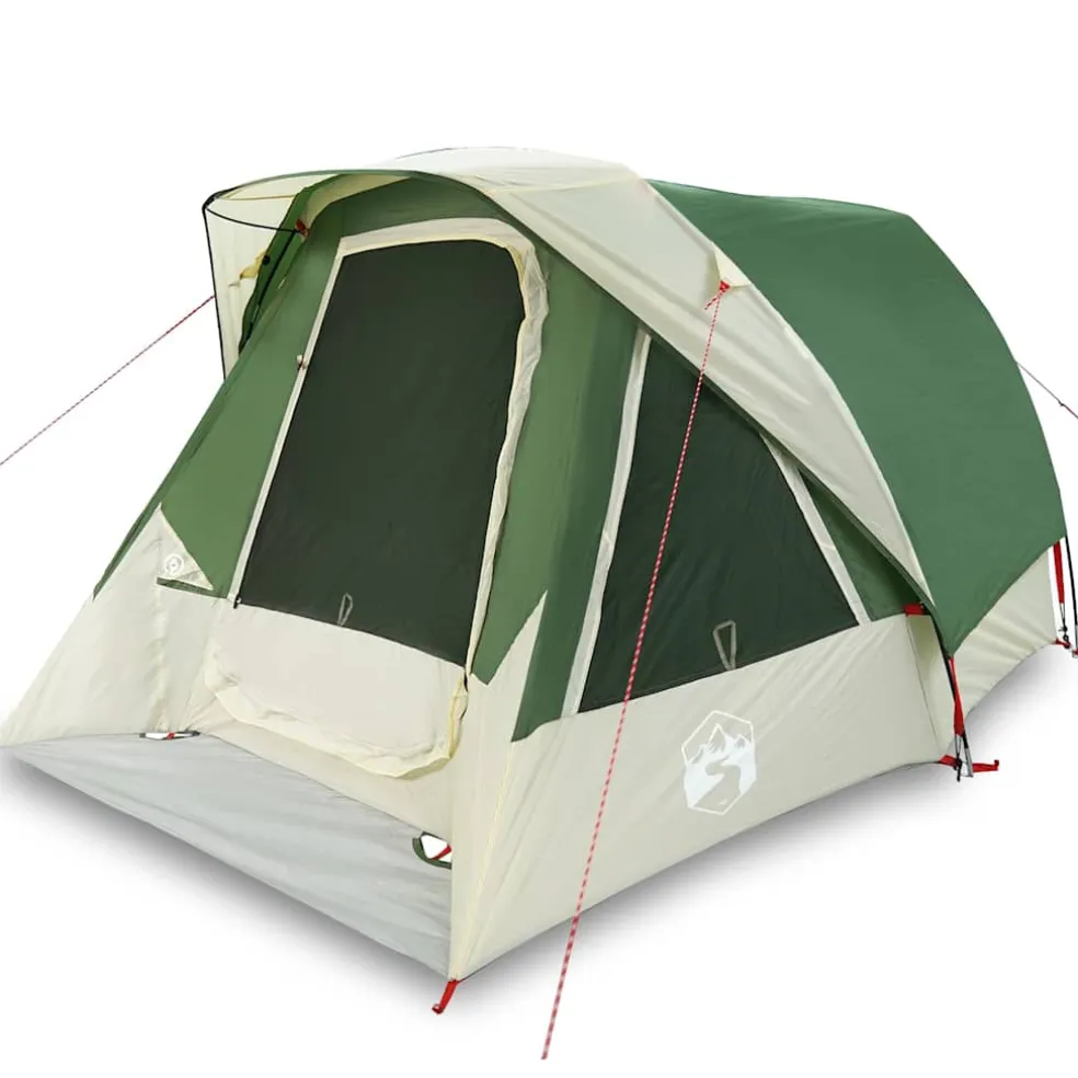 vidaXL Tent 4-persoons waterdicht groen