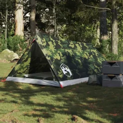 vidaXL Tent 2-persoons waterdicht camouflage