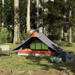 vidaXL Tent 4-persoons waterdicht blauw