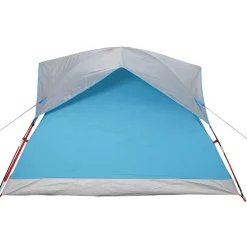 vidaXL Tent 4-persoons waterdicht blauw