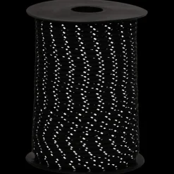vidaXL Tentscheerlijn met reflecterende strips en spanners 50 m 3 mm