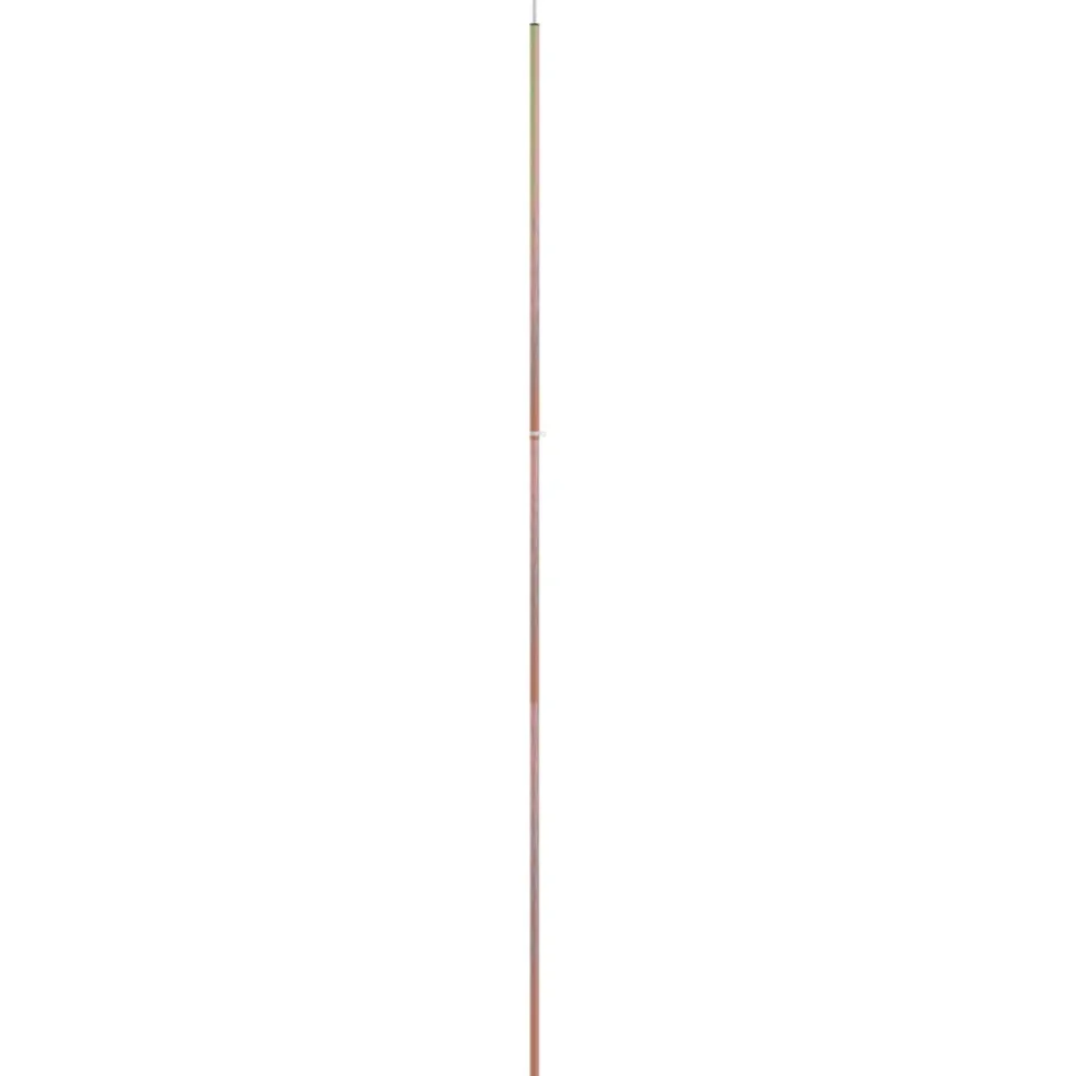 vidaXL Tentstok telescopisch 170-255 cm gegalvaniseerd staal