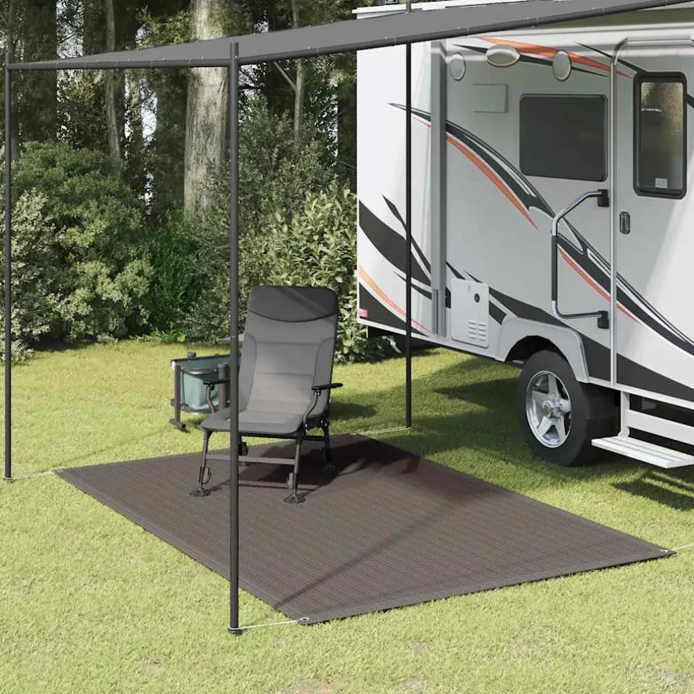 vidaXL Tenttapijt 250x200 cm antraciet