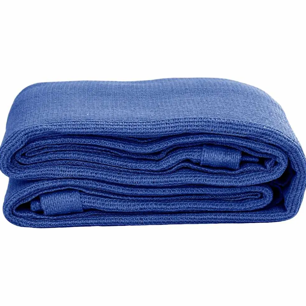 vidaXL Tenttapijt 200x300 cm HDPE blauw