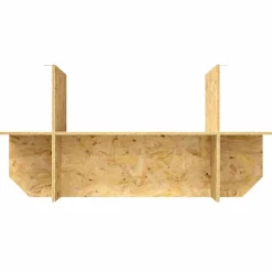 vidaXL Terrariumbasis Bruin 100 x 50 x 50 cm OSB