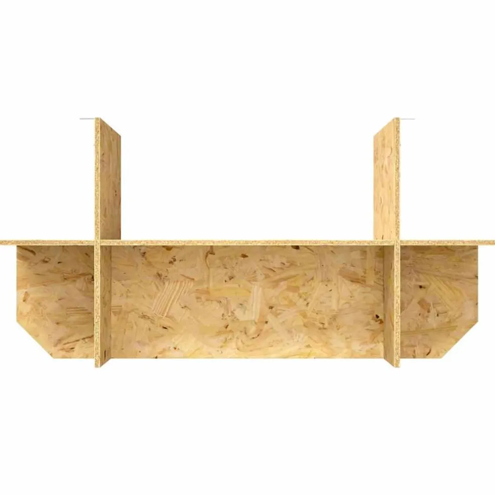 vidaXL Terrariumbasis Bruin 100 x 50 x 50 cm OSB