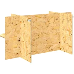 vidaXL Terrariumbasis Bruin 100 x 50 x 50 cm OSB