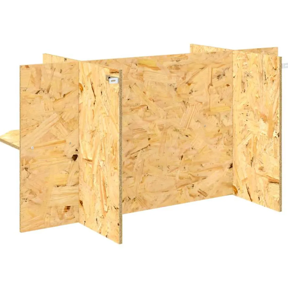vidaXL Terrariumbasis Bruin 100 x 50 x 50 cm OSB