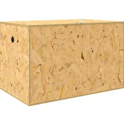 vidaXL Terrarium Bruin 80 x 50 x 50 cm OSB