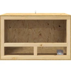 vidaXL Terrarium Bruin 80 x 50 x 50 cm OSB