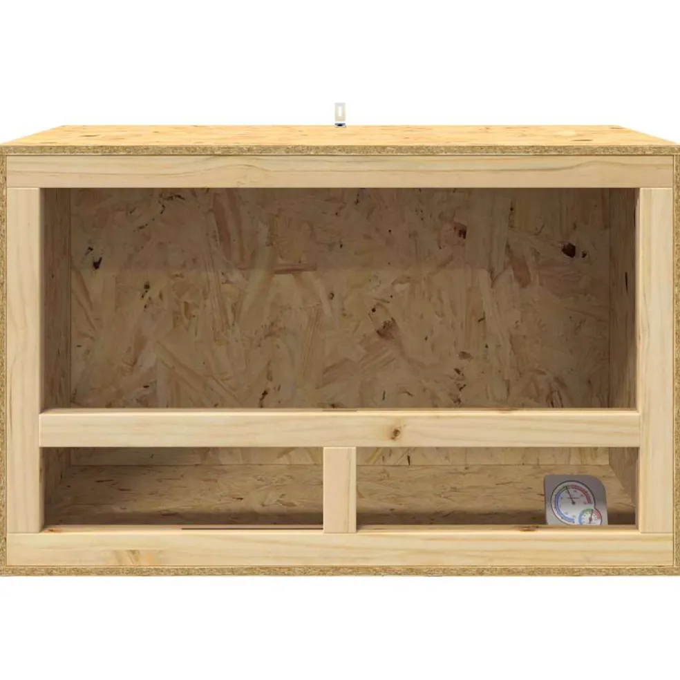 vidaXL Terrarium Bruin 80 x 50 x 50 cm OSB