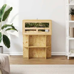 vidaXL Terrarium Bruin 80 x 40 x 90 cm OSB