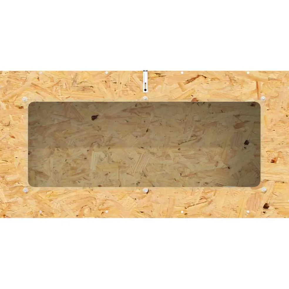 vidaXL Terrarium Bruin 40 x 40 x 90 cm OSB