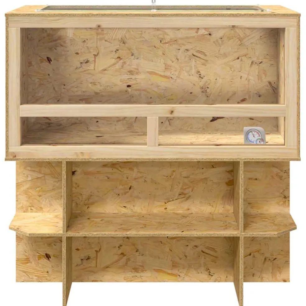 vidaXL Terrarium Bruin 40 x 40 x 90 cm OSB