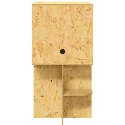 vidaXL Terrarium Bruin 40 x 40 x 90 cm OSB