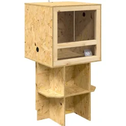 vidaXL Terrarium Bruin 100 x 50 x 100 cm OSB