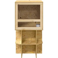 vidaXL Terrarium Bruin 100 x 50 x 100 cm OSB