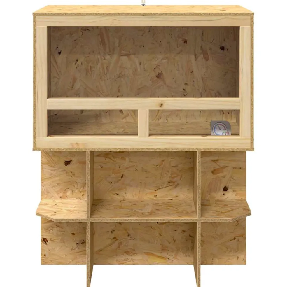 vidaXL Terrarium Bruin 80 x 50 x 100 cm OSB