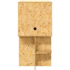 vidaXL Terrarium Bruin 80 x 50 x 100 cm OSB