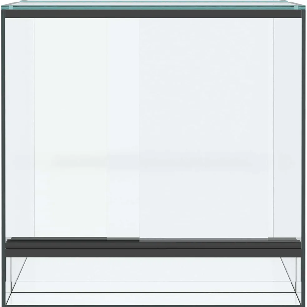 vidaXL Terrarium met opslag Transparant 30 x 30 x 30 cm Glas
