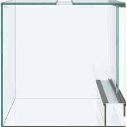 vidaXL Terrarium met opslag Transparant 30 x 30 x 30 cm Glas