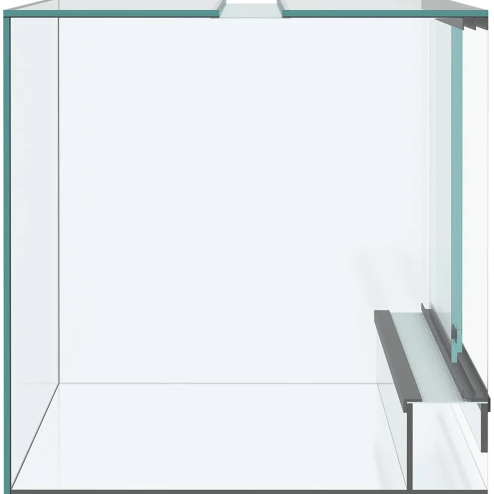 vidaXL Terrarium met opslag Transparant 30 x 30 x 30 cm Glas