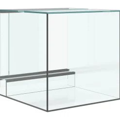 vidaXL Terrarium met opslag Transparant 30 x 30 x 30 cm Glas