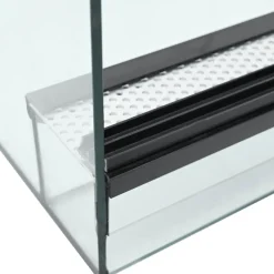 vidaXL Terrarium met opslag Transparant 30 x 30 x 30 cm Glas