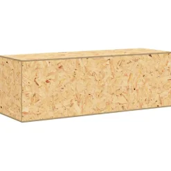vidaXL Terrarium 144x46x48 cm bewerkt hout